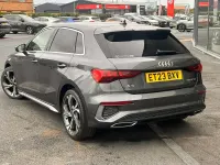 Used Audi A3 Sportback S-Line 110 HP (80 kW) 2023 Grey Hatchback