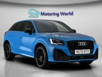 Used Audi Q2 Black Edition 150 HP (110 kW) 2021 Blue SUV