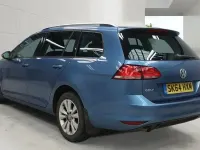 Used VW Golf VII SE 105 HP (77 kW) 2014 Blue Estate