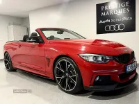 Used BMW 430 Cabriolet M Sport 255 HP (187 kW) 2016 Red Cabriolet