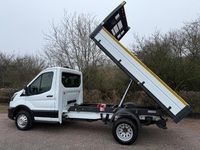 Used Ford Transit S 130 HP (95 kW) 2021 White Cabriolet