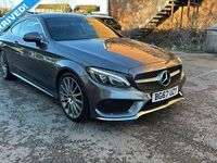 Used Mercedes C220 AMG line 2017 Grey Coupe