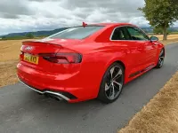 Used Audi RS5 Comfort 450 HP (330 kW) 2017 Red Coupe