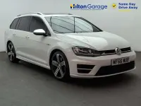 Used VW Golf VII R 295 HP (216 kW) 2016 White Estate