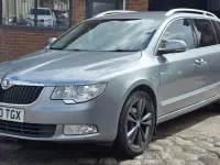 Usado Skoda Superb Elegance 170 CV (125 kW) 2010 Gris Familiar