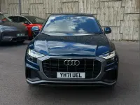 Used Audi Q8 S-Line 281 HP (206 kW) 2021 Blue SUV