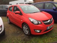 Used Vauxhall Viva 75 HP (55 kW) 2016 Red Hatchback