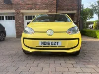 Used VW up! 2016 Yellow Hatchback