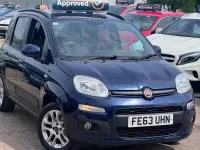 Używany Fiat Panda Lounge 85 KM (62 kW) 2013 Niebieski Hatchback