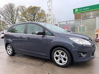 Used Ford Grand C-Max Zetec 115 HP (84 kW) 2014 Blue MPV
