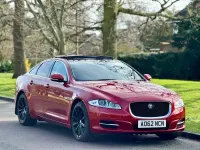 Usado Jaguar XJ Luxury 275 HP (202 kW) 2012 Vermelho Sedan