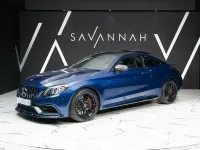 Used Mercedes C63S AMG Premium Plus 2019 Blue Coupe