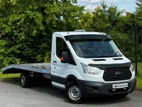 Used Ford Transit 125 HP (91 kW) 2015 White Cabriolet