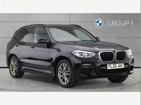 Used BMW X3 M Sport 190 HP (139 kW) 2020 Black SUV
