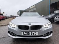 Second-hand BMW 420 Luxury Line 184 CP (135 kW) 2015 Argintiu Cabrio