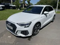 Used Audi A3 S-Line 110 HP (80 kW) 2023 White Sedan