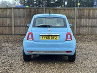 Used Fiat 500 Lounge 69 HP (50 kW) 2016 Blue Hatchback