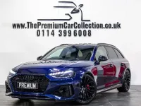 Used Audi RS4 Comfort 450 HP (330 kW) 2024 Navarra blue metallic Estate
