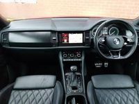 Used Skoda Kodiaq SportLine 150 HP (110 kW) 2022 Red SUV