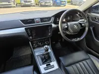 Used Skoda Superb SE Technology 150 HP (110 kW) 2022 Blue Hatchback