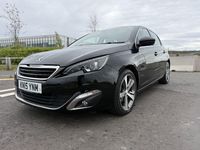 Gebraucht Peugeot 308 Allure 130 PS (95 kW) 2015 Schwarz Kleinwagen