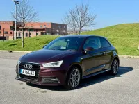 Begagnad Audi A1 S-Line 116 HK (85 kW) 2015 Röd Halvkombi