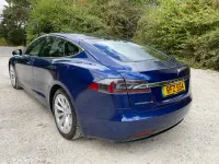 Used Tesla Model S 241 kW (328 HP) 2018 Blue Hatchback