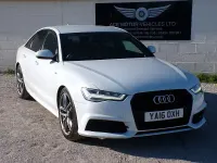 Usado Audi A6 Black Edition 190 HP (139 kW) 2016 Branco Sedan