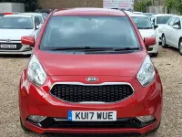 Used Kia Venga 123 HP (90 kW) 2017 Red Hatchback
