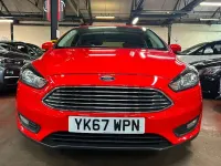 Used Ford Focus Zetec 120 HP (88 kW) 2017 Red Hatchback