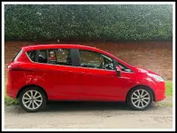 Used Ford B-MAX Titanium 105 HP (77 kW) 2014 Red MPV