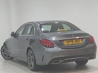 Used Mercedes C220 AMG Line Premium 194 HP (142 kW) 2019 Grey Sedan