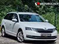 Used Skoda Octavia SE L 115 HP (84 kW) 2017 White Estate
