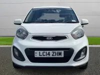 Used Kia Picanto 69 HP (50 kW) 2014 White Hatchback