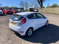 Used Ford Fiesta Zetec 2016 White Hatchback
