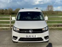 Used VW Caddy Maxi Highline 102 HP (75 kW) 2016 White MPV