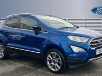 Used Ford Ecosport Titanium 125 HP (91 kW) 2018 Blue SUV