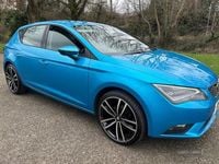 Used Seat Leon SE 110 HP (80 kW) 2016 Blue Hatchback