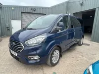 Used Ford Tourneo Custom Titanium 2019 Blue Van