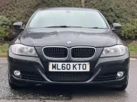 Używany BMW 320 Efficient Dynamics 2010 Czarny Sedan/Limuzyna