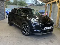 Used Ford Puma Titanium 123 HP (90 kW) 2023 Black SUV