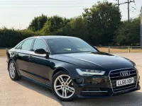 Used Audi A6 S-Line 190 HP (139 kW) 2016 Black Sedan