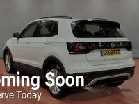 Used VW T-Cross SE 95 HP (69 kW) 2019 White SUV