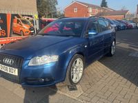 Used Audi A4 S-Line 170 HP (125 kW) 2008 Blue Estate
