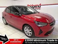 Used Vauxhall Corsa SRi 100 HP (73 kW) 2020 Red Hatchback