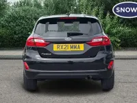 Used Ford Fiesta Trend 95 HP (69 kW) 2021 Black Hatchback