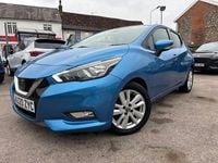 Used Nissan Micra Acenta 100 HP (73 kW) 2020 Blue Hatchback