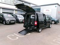 Used VW Caddy Life 102 HP (75 kW) 2015 Black MPV