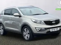 Used Kia Sportage 184 HP (135 kW) 2015 Silver SUV