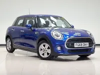 Used Mini Cooper 136 HP (100 kW) 2018 Blue Hatchback